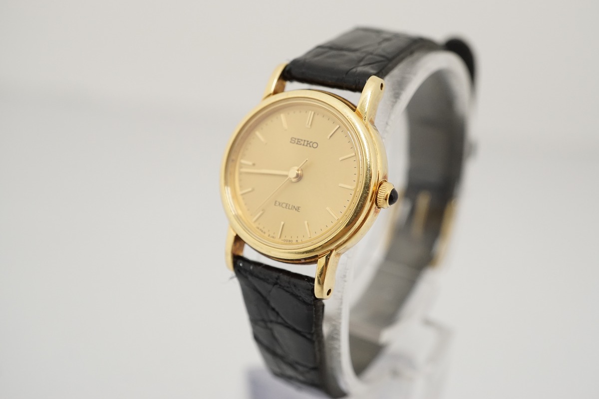 SEIKO セイコー 18KT エクセリーヌ レディース - lucumo.com.pe