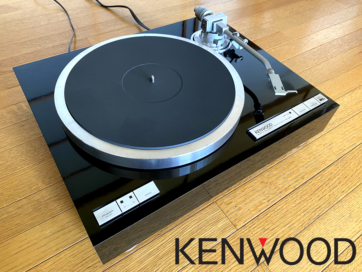 動作OK】KENWOOD KP-990 ケンウッド ターンテーブル レコード