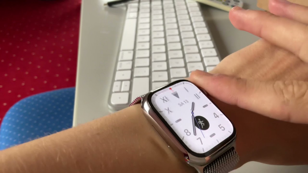 在庫処分大特価!!】 Apple Watch Series 7 シルバーステンレス 45mm