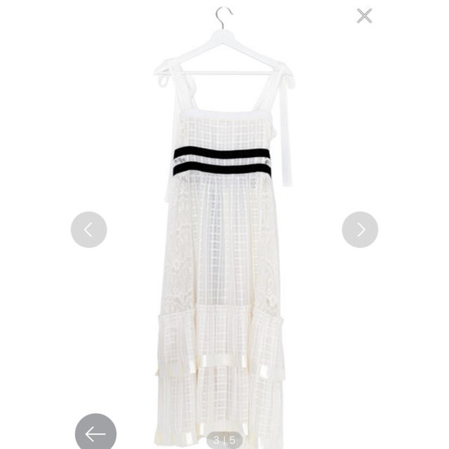 ラッピング無料】 Rurumu side lace check pleans one-piece tdh