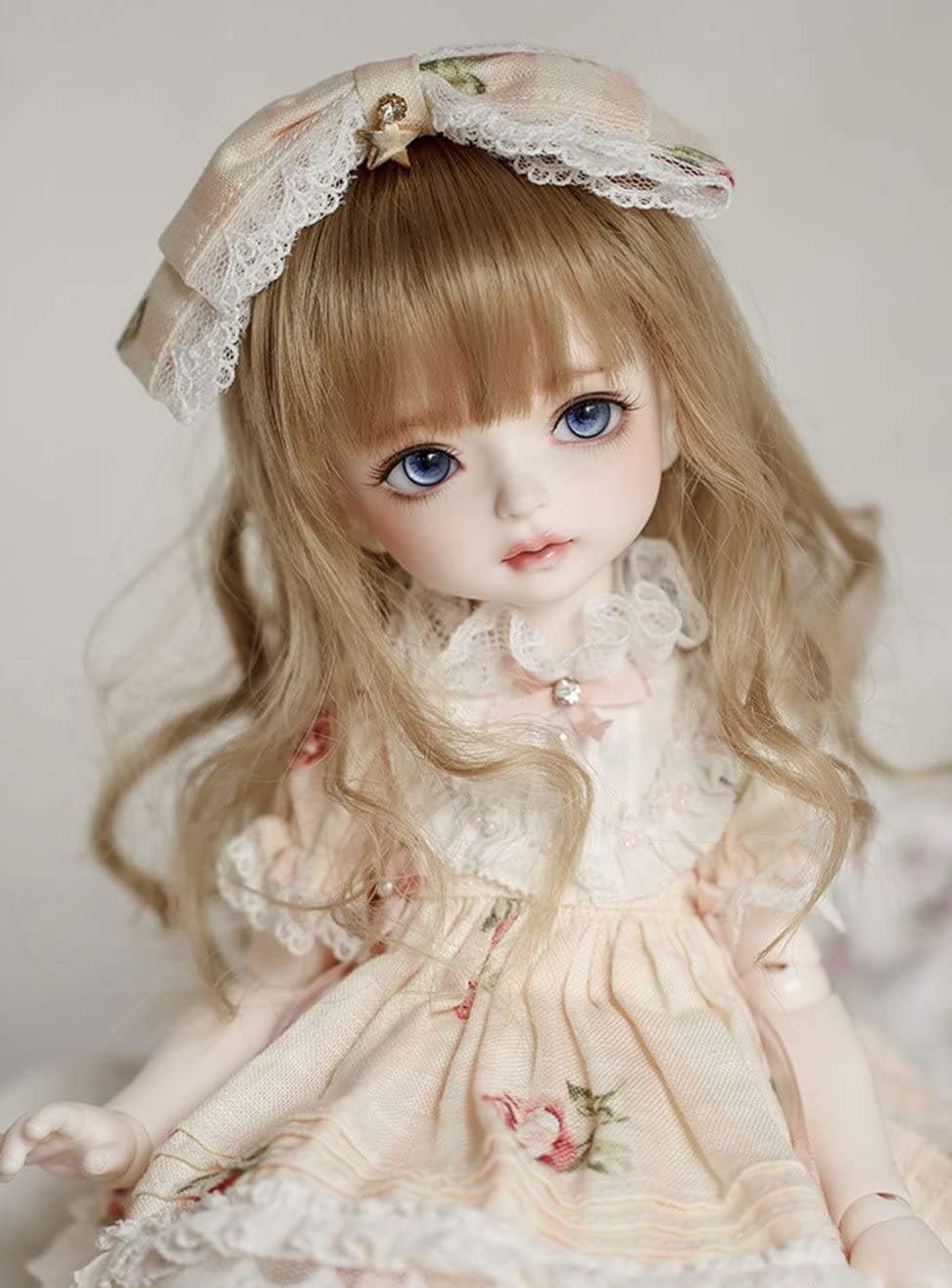 高級な F86 BJD 1 3 ドール本体 Sanjna 球体関節人形 ハンドメイド