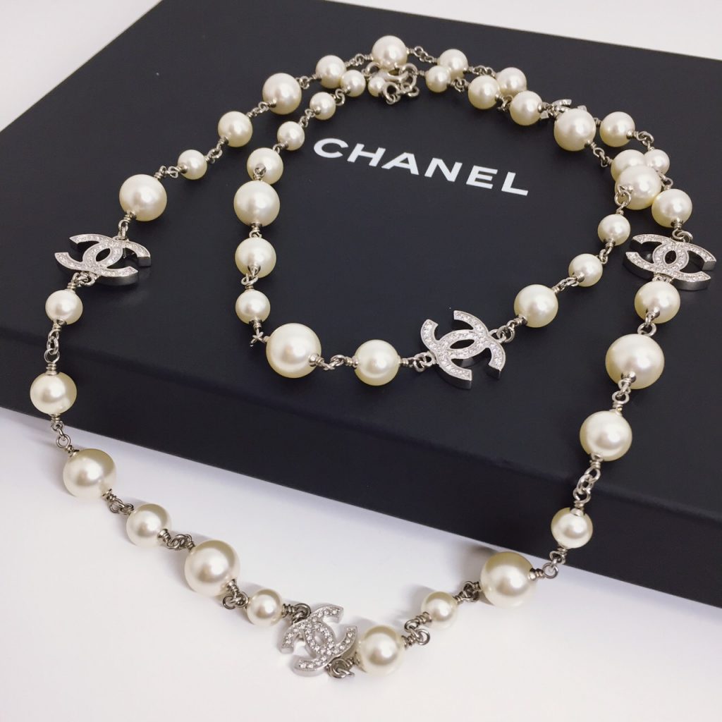 未使用品】 箱付 超美品 シャネル CHANEL ココマーク ロゴ ネックレス