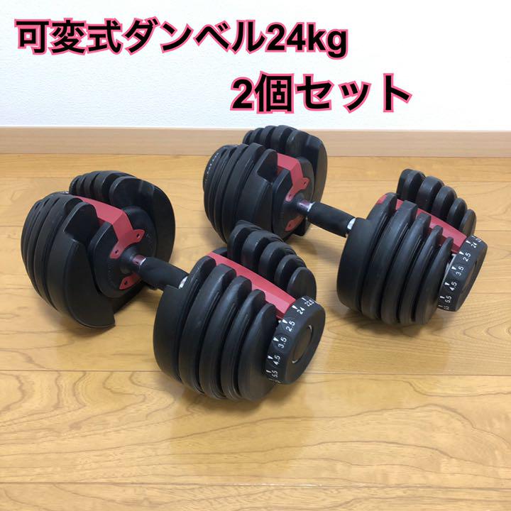 可変式ダンベル 24kg 2個セット、スタンド付き frisonfly.com.br