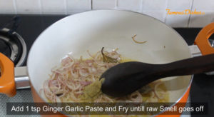 add ginger garlic paste @ famousdishes