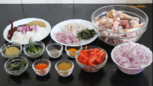 Ingredients for Malabar Chicken Curry recipe from FamousDishes
