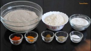 Ingredients for Ragi Chips Recipe from FamousDishes