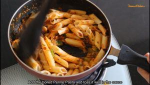 Instruction for Red Sauce Pasta Recipe from FamousDishes