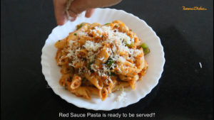 Instruction for Red Sauce Pasta Recipe from FamousDishes