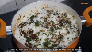 Instruction for Egg Biryani Recipe from FamousDishes