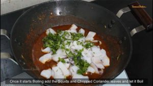 Instruction for Squids Curry Recipe Mangalorean Style from FamousDishes