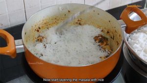 Instruction for Paneer Biryani Recipe from FamousDishes