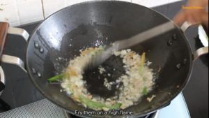 Instruction for Chicken Fried Rice Recipe from FamousDishes