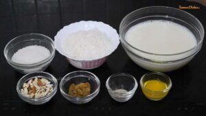 Ingredients for Phirni Recipe from FamousDishes