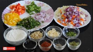 Ingredients for Chicken Manchow Soup recipe from FamousDishes
