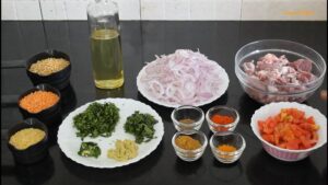 Ingredients for Dal Gosht Recipe from FamousDishes