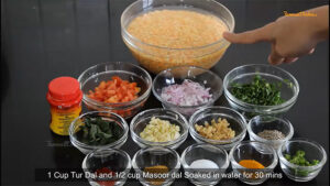 Ingredients for Dal Tadka Recipe from FamousDishes