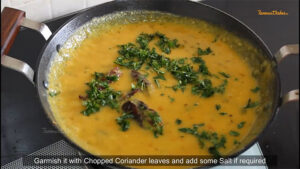 Instruction for Dal Tadka Recipe from FamousDishes