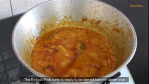 Instruction for Bengali Fish Curry Recipe recipe from FamousDishes
