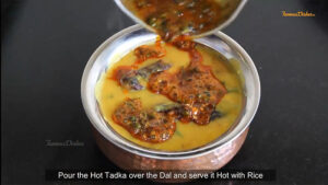 Instruction for Dal Tadka Recipe from FamousDishes