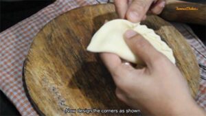 Instruction for Gujiya Recipe from FamousDishes