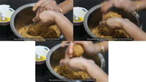 Instruction for Churma Ladoo recipe from FamousDishes