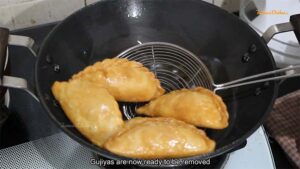 Instruction for Gujiya Recipe from FamousDishes