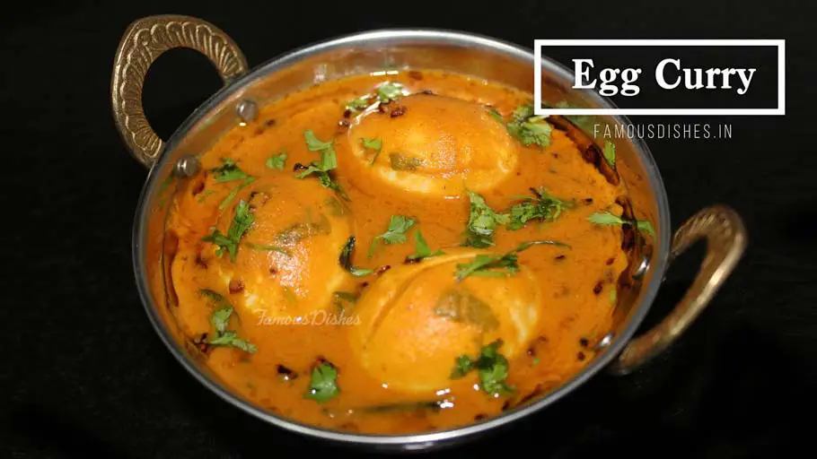 Egg Curry Recipe from FamousDishes