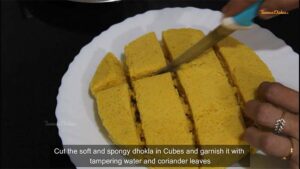 Instruction for Khaman Dhokla Recipe from FamousDishes