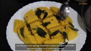 Instruction for Khaman Dhokla Recipe from FamousDishes