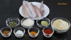 Ingredients images of bombil rava fry from FamousDishes