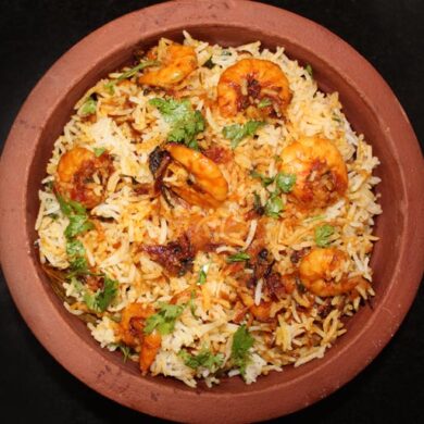 prawn biryani recipe