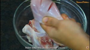 chicken drumstick preparation 1