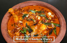 Malabar Style Kerala Chicken Curry Recipe image in-a kadai