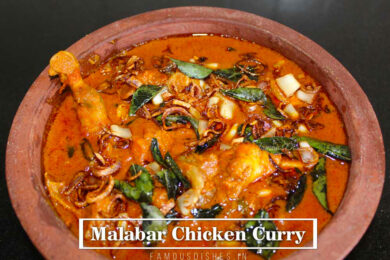 Malabar Style Kerala Chicken Curry Recipe image in-a kadai