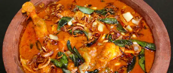 Malabar Style Kerala Chicken Curry Recipe image in-a kadai