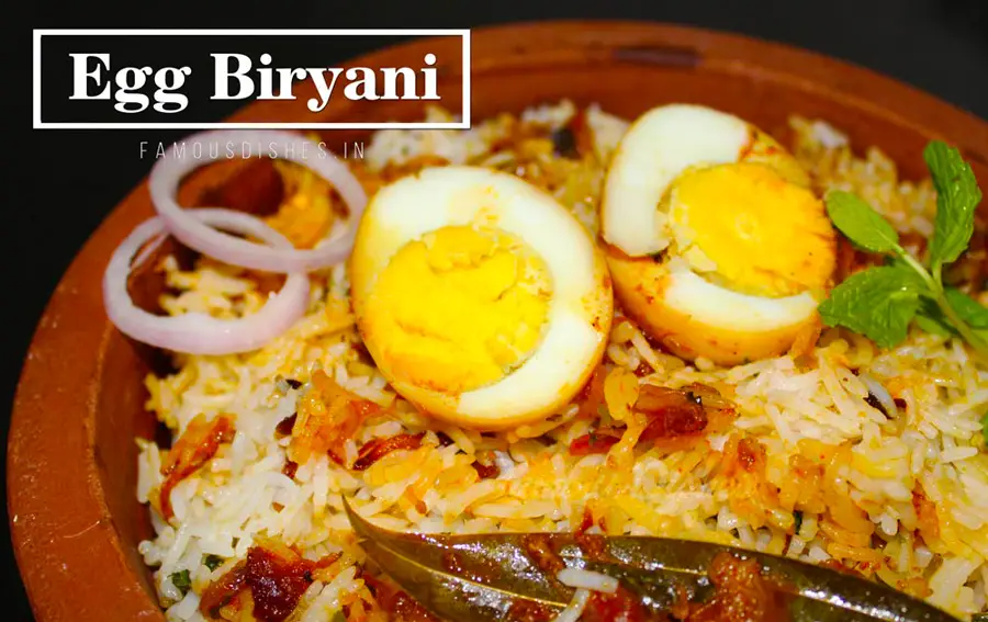 egg biryani recipe in a kadai
