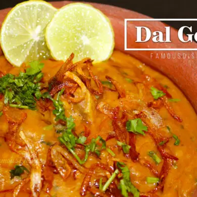 recipe dal gosht in kadai