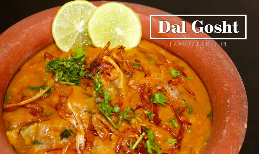 recipe dal gosht in kadai