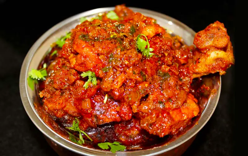 recipe for bhuna chicken in a kadai