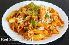 Red sauce Pasta Recipe image