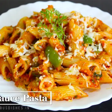 Red sauce Pasta Recipe image