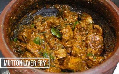 Recipe of Mutton Liver Fry