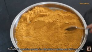 Sambhar Powder instruction 10