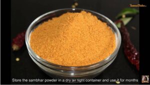Sambhar Powder instruction 11