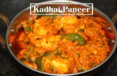 recipe for kadai paneer