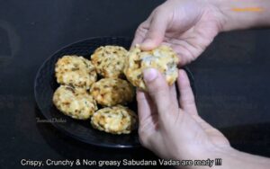 sabudana vada instruction 12