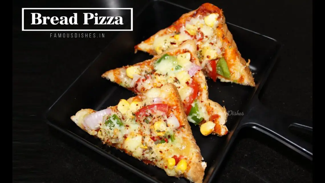 bread recipe pizza in a plate