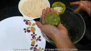 hara bhara kabab recipe instruction 15