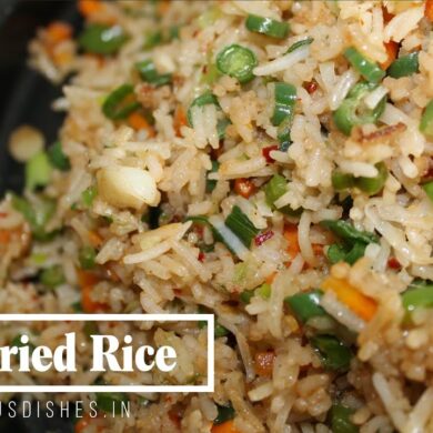 veg fried rice recipe image