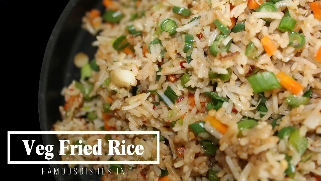 veg fried rice recipe image